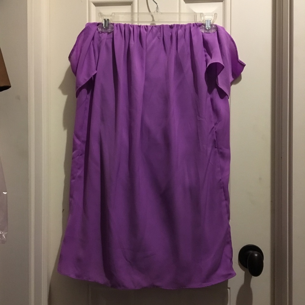 Tobi strapless dress